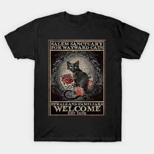 Salem sanctuary for wayward cats T-Shirt